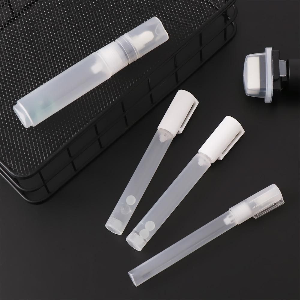 Tinta recargable de plástico para uso repetible, bolígrafo de Pintura transparente, accesorios, varilla vacía, bolígrafos de Graffiti, marcador de tiza líquida