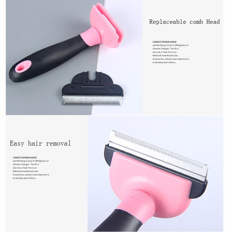 Pet Dog Cat Hair Removal Brush Comb Pet Grooming Tools Cini Furmines Hair Shedding Trimmer a comb for dogs