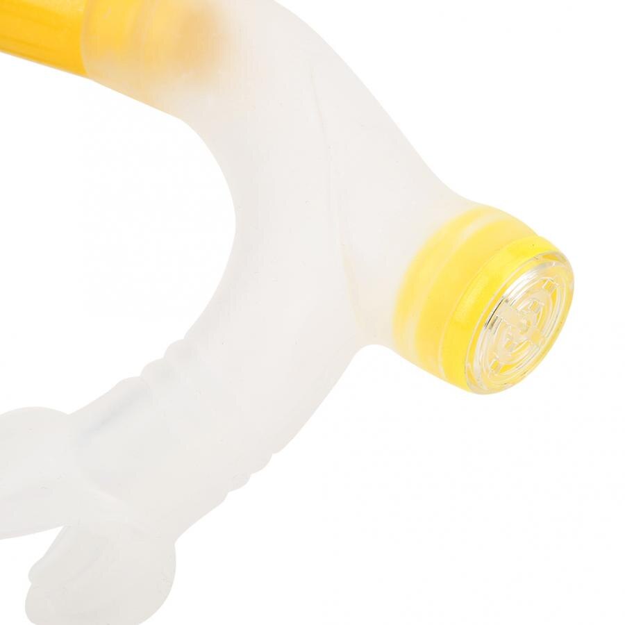 Swimming Breathing Tube Diving Snorkeling Silicone Dry Air Breathing Tube Underwater Beginner Full Dry Air Breathing Scuba Tube