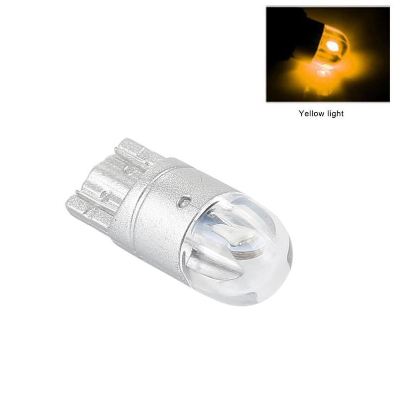 1Pc T10 Led Lampen Wit 168 501 W5W Led Lamp T10 Wedge 3030 2SMD Interieur Verlichting 12V 6000K Parking Lamp Lampen: 4