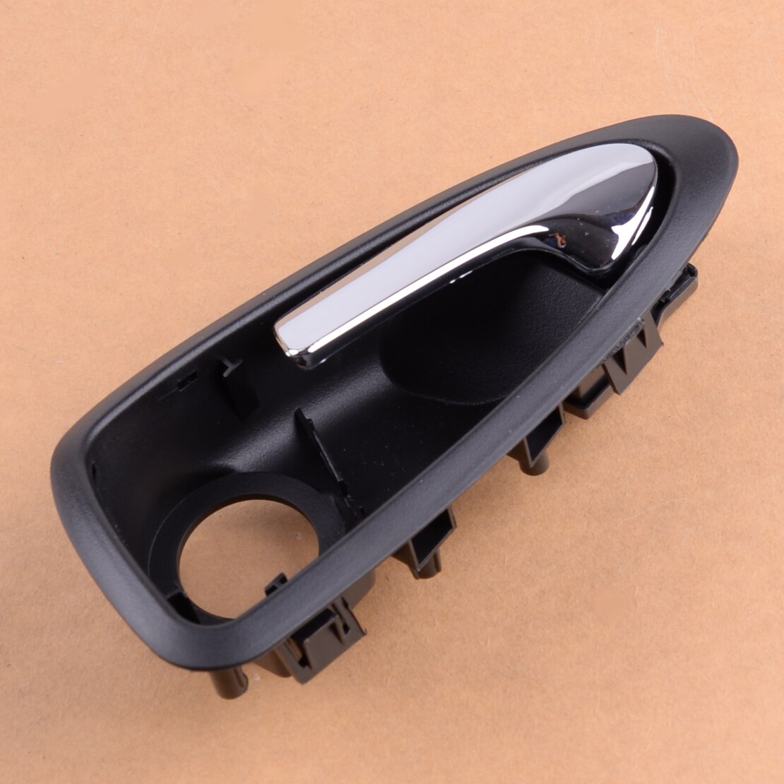 6 j 1837113a linker zwarte auto binnendeurgreep kunststof & metaal passend voor seat ibiza