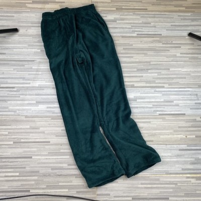 Pajama Trousers For Men fleece Animal Bear Sleep Pants Thickening in Winter: Green / L