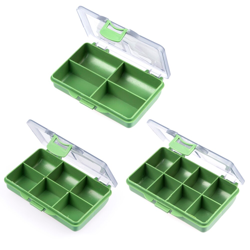 Estuche para anzuelos de pesca, caja de almacenamiento de herramientas, contenedor de accesorios de pesca, multiranura