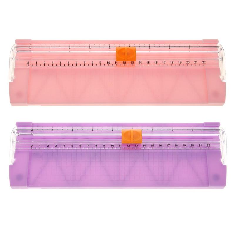 Recortador de papel portátil Mini A5, recortador de fotos de papel de precisión para bricolaje, papeles de Scrapbooking, cortador de fotos, herramientas de esterilla de corte