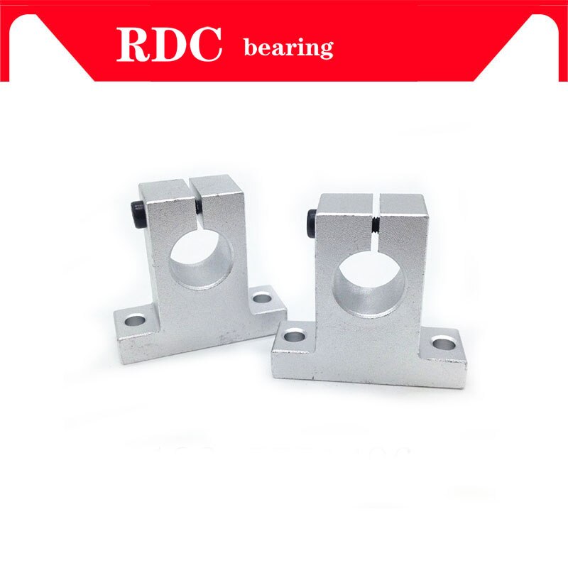 Free Shiping 2pcs SK20 20mm Shaft Support Linear Shaft Support Linear Rod CNC Router SH20A