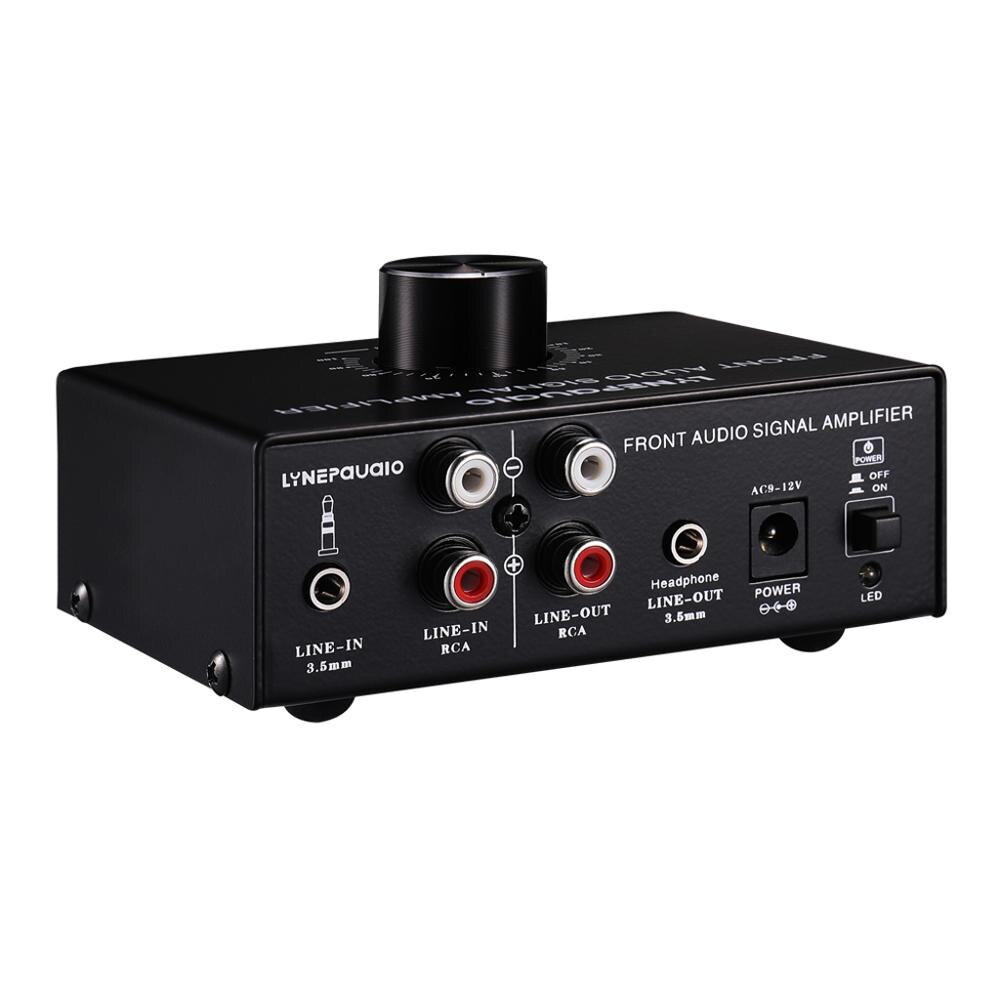 Headphone Speaker Amplifier, Booster, Front Stereo Signal Amplifier, with Volume Control Suitable for Signal Amplifier