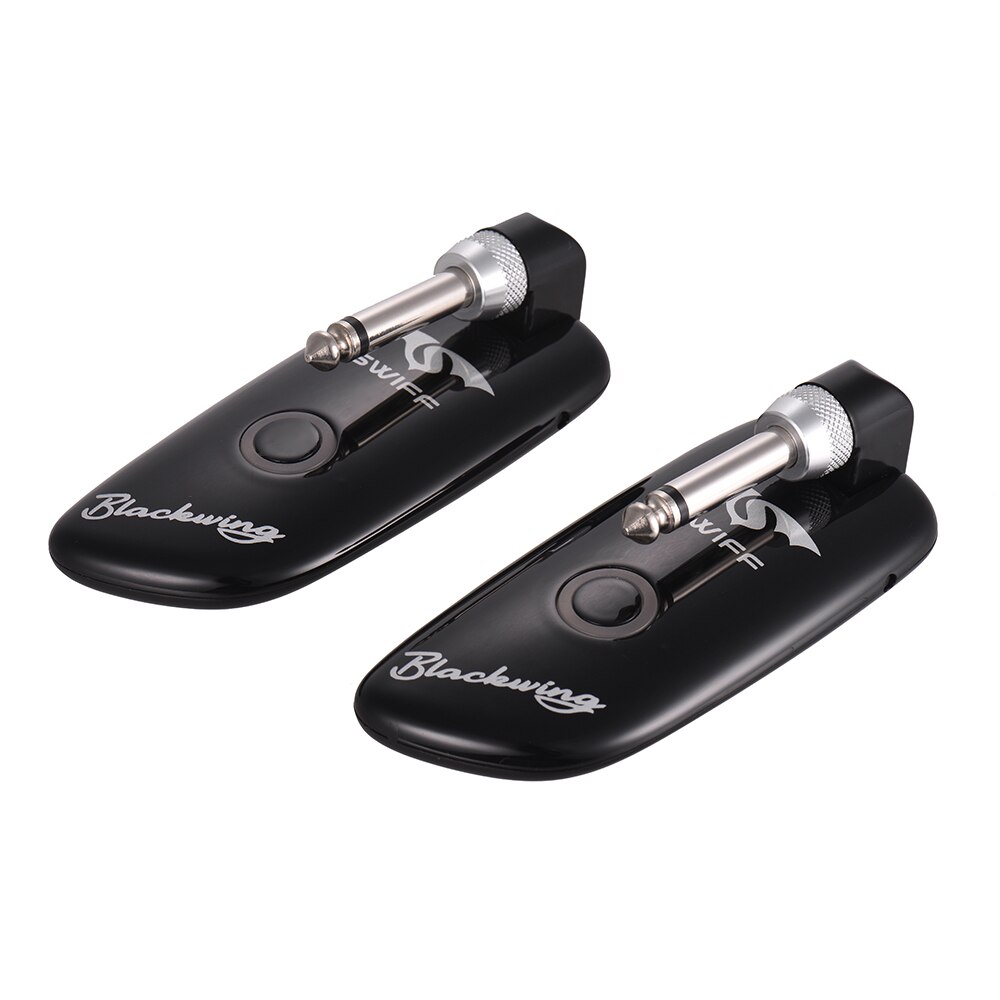 SWIFF WS-50 UHF Digital Guitar Wireless System (Transmitter + Receiver) 50M Transmission Range Built-in Rechargeable Battery