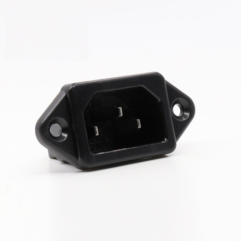 Monosaudio AC FI-07 (R) IEC Inlet Socket - Rhodium Plated Female Connector for HIFI Power