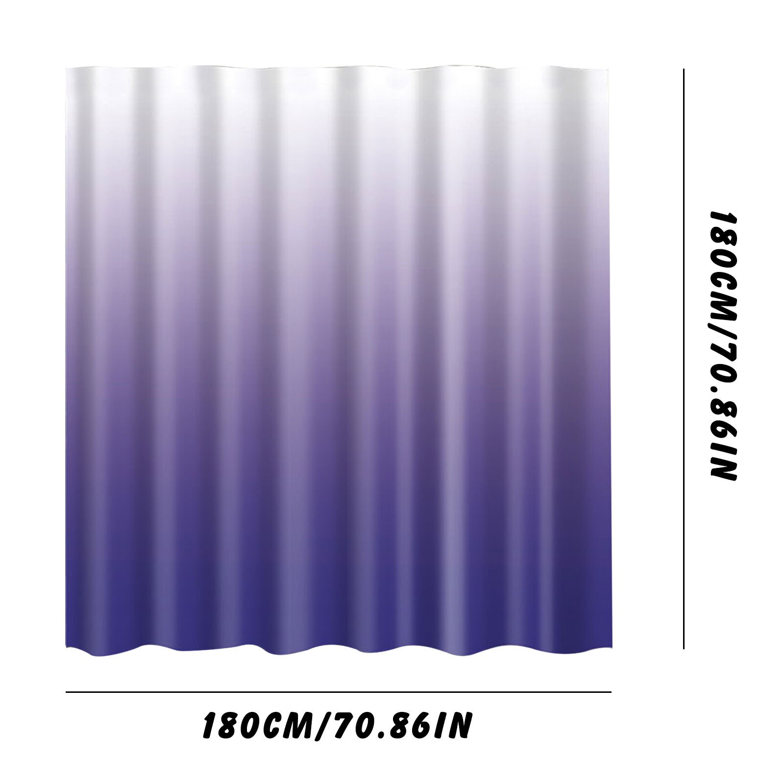 40 # Mooie Kleurrijke Tie Dye Gedrukt Gradient Douche Gordijnen Frabic Waterdicht Polyester Bad Gordijn Met Haken 180x180cm