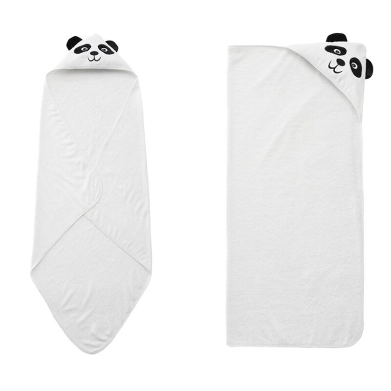 Baby Bath Hooded Towel, Washcloth with Hood, Organic Bamboo, Extra Soft, Absorbent, Perfect Baby Shower for Newborns Infant