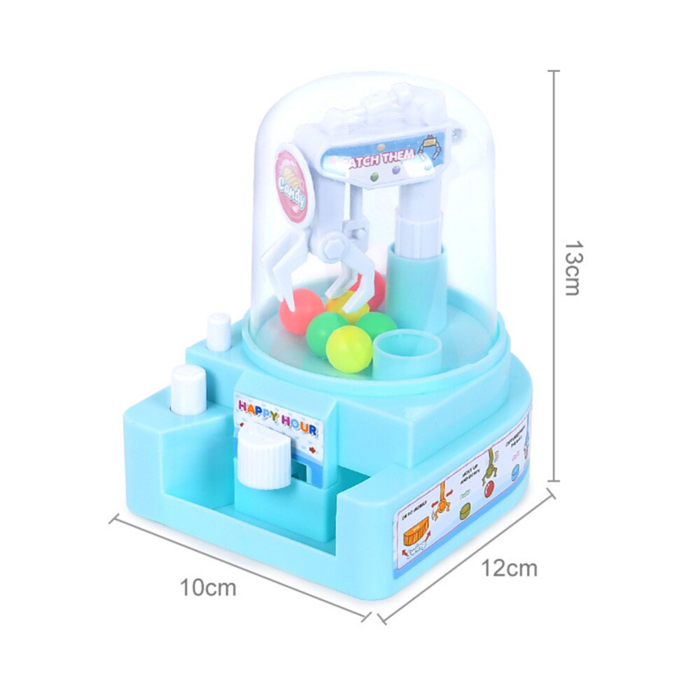 Early Educational Pretend Playing Toys Mini Catching Balls Machine Boys Girls Desktop Sport Game 13*10*12 cm Random Color