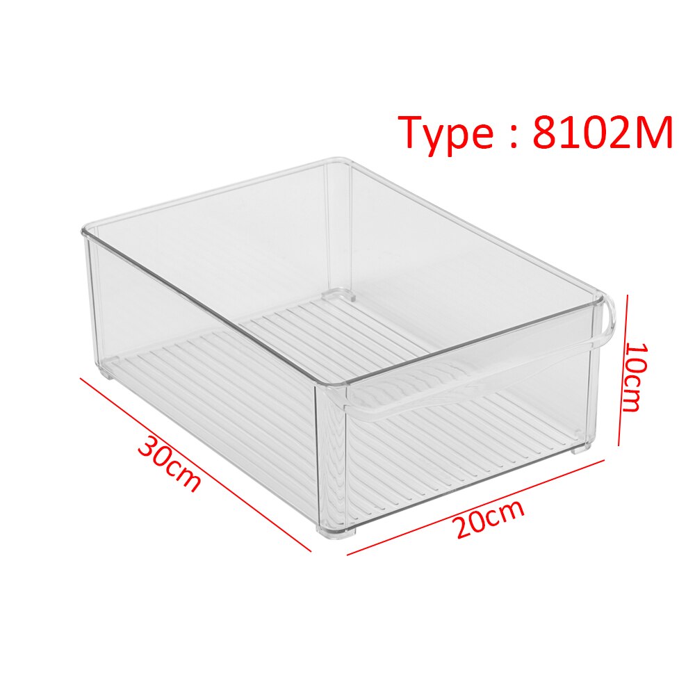 Plastikowy typ szuflady przezroczysta lodówka świeże pudełko taca na jajka mrożjeden pojemniki robić przechowywania pudełka robić przechowywania żywności akcesoria kuchenne: 8102M	470