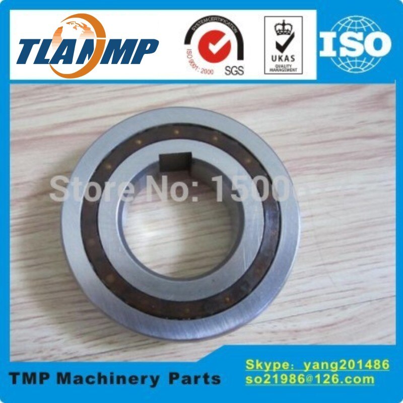 CSK40PP One Way Clutches Sprag Type (40x80x22mm) One Way Bearings Sprag Clutch Freewheel Clutch With Double Keyway