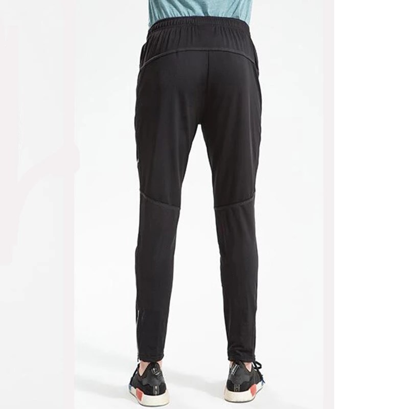 Dicski-Pantalones largos de ciclismo para hombre, pantalón térmico cálido con bolsillos de forro polar, cintura elástica, a prueba de viento, equipamiento para ciclismo de montaña, Invierno
