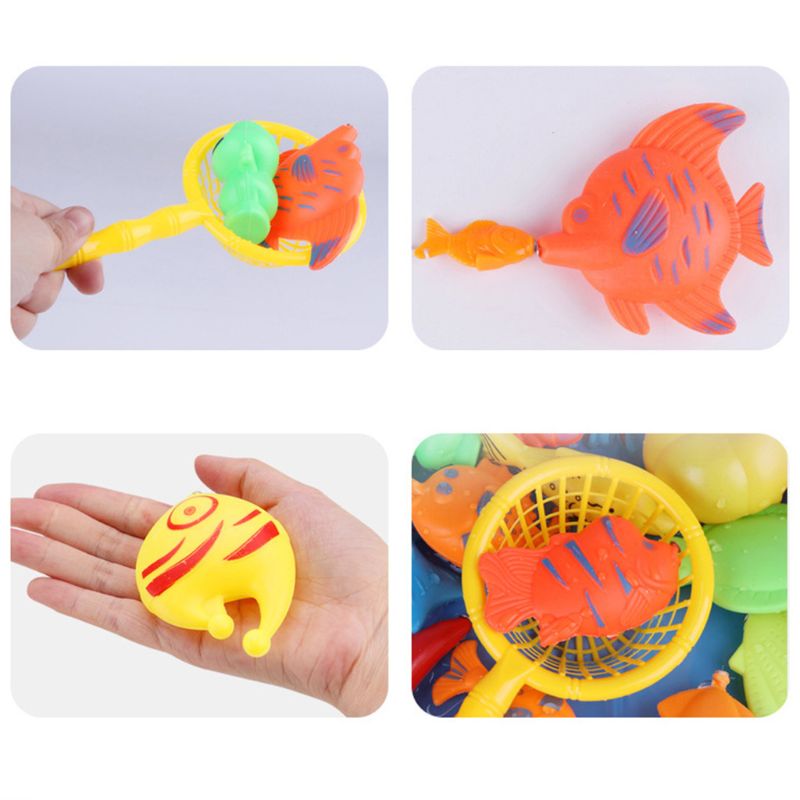 Premium Speelgoed Set 30/52 Pcs Magnetische Vissen Speelgoed Plastic Vis Hengel Set Kinderen Spelen Water Game Educatief