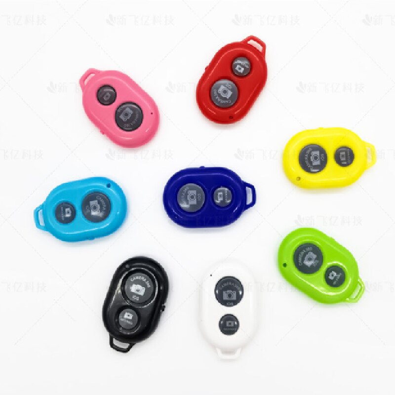 Botón de Control remoto Bluetooth, controlador inalámbrico, temporizador automático, palo para la cámara, disparador, teléfono, monopié, Selfie