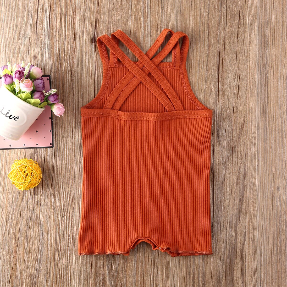 Wallarenear 0-18M Baby Zomer Kleding Baby Kids Jongen Meisje Baby Romper Jumpsuit Katoen Outfits Set Geribbeld Solid kleding