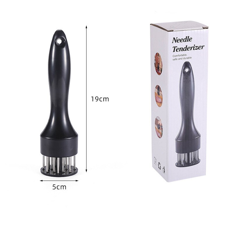 Pork Skin Needle Stainless Steel Meat Tenderizer Needle Meat Press For Steak Pork Beef Fish Meat Tenderizer Hammer