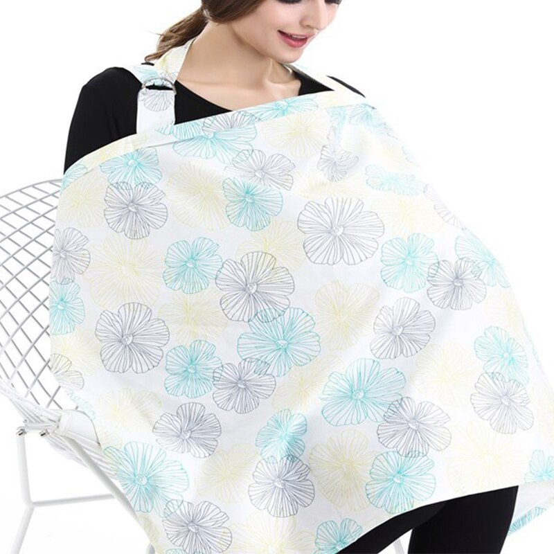 Serviette d&#39;allaitement en coton pour maman et bébé, 100x70cm, couverture d&#39;allaitement, tissu Anti-éblouissement