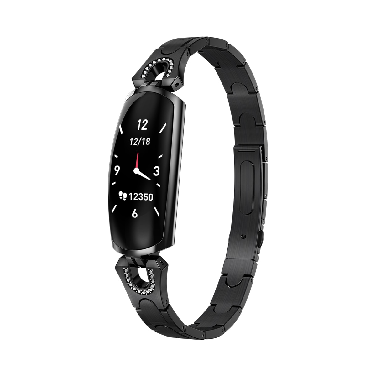 Ak16 vrouwen fitnessarmband hartslag bloeddruk fitness tracker smartwatch voor android ios