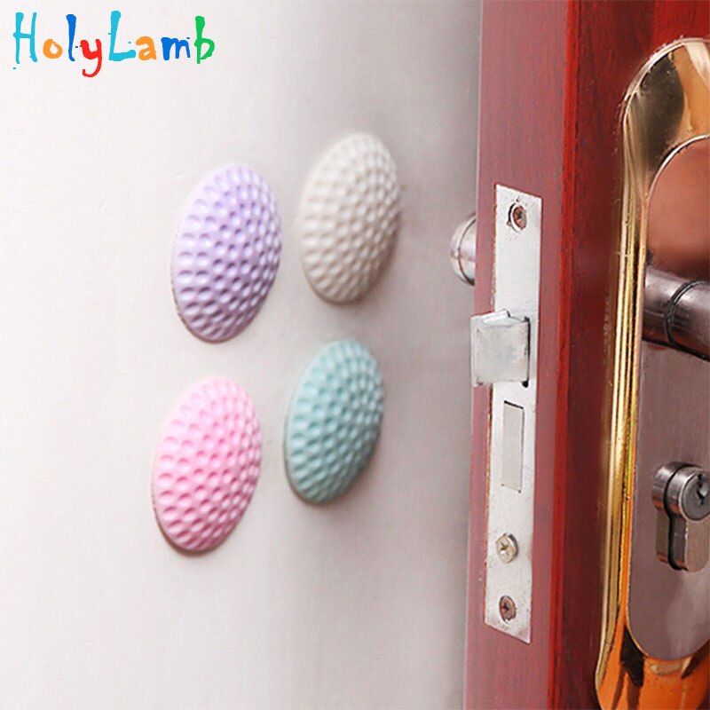 4Pcs/Lot Random Color Protection Baby Safety Shock Absorbers Security Card Door Stopper Child Lock Protection From Children