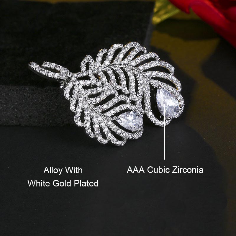 Rot Bäume frauen hijab Pins und Broschen Schmuck Blatt Brosche Neue Jahr Für Frauen Tropfen