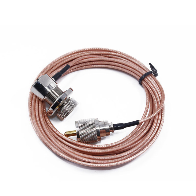 Nagoya RB-400 suporte de antena de rádio de carro, ângulo ajustável hatchback porta montagem rb400 para antena de rádio de carro móvel rb 400: 16FT 5M Teflon RG316