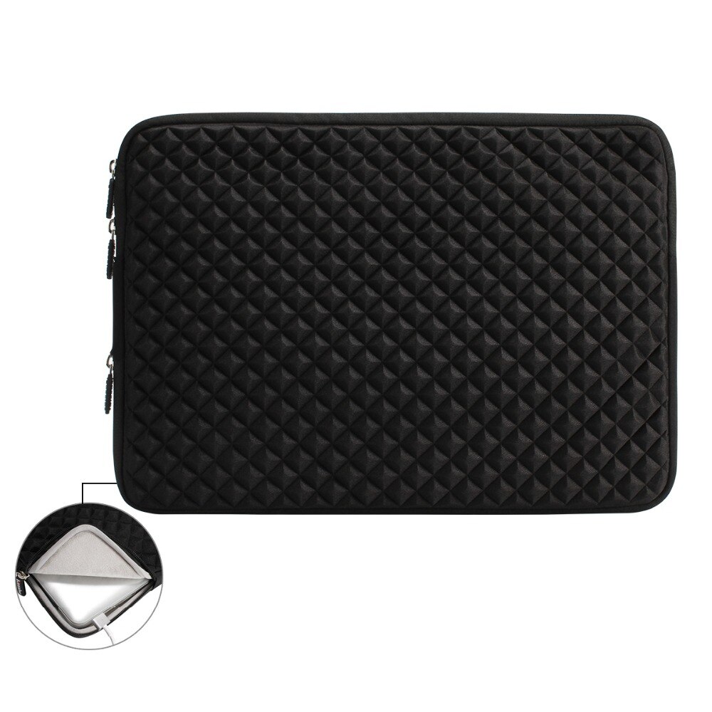 Icozzier laptoptas, laptoptas, hoes voor dell hp asus lenovo macbook 13 14 15 15.6 inch, hoes voor retina pro 15.6