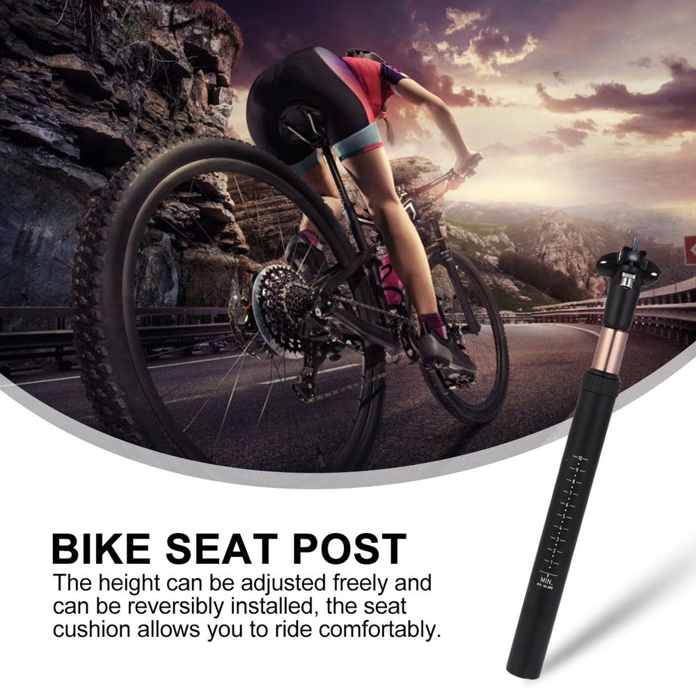 1Pcbike Zadelpen Nuttig Schokabsorptie Duurzaam Praktische Fiets Accessoires Fiets Zadelpen Fiets Zadelpen Voor Vrouwen Volwassenen Mannen