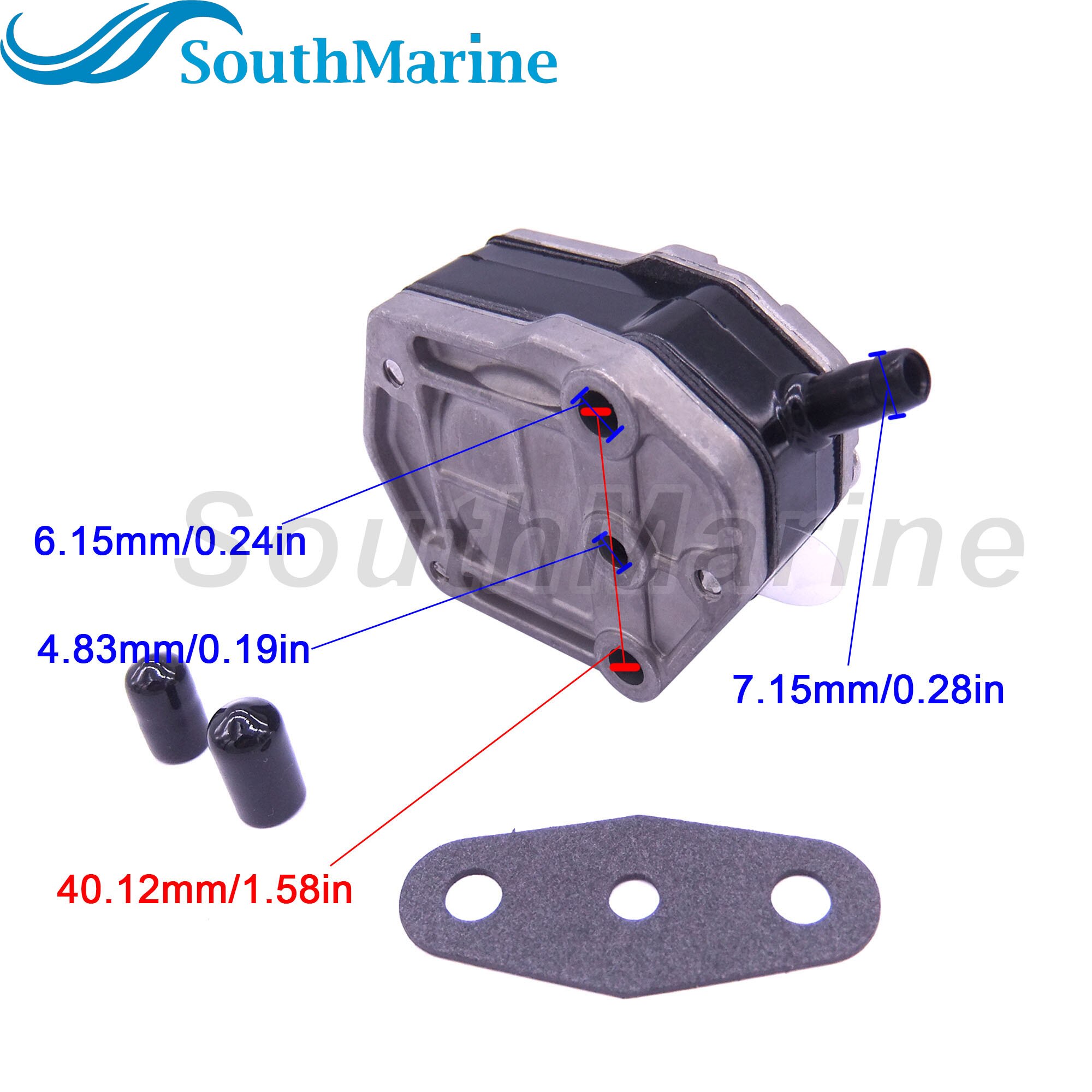 T40-05080000 Fuel Pump Assy for Parsun HDX Makara 2-stroke T20 T25 T30A T30BM T40BM T36 T40J Boat Outboard Motor