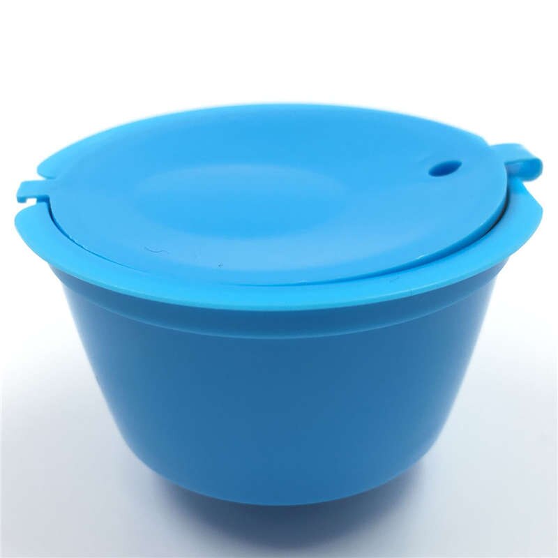 1 uso pc 50 vezes 9 Cores Recarregáveis Dolce Gusto Cápsula de café nescafé dolce gusto cápsulas dolce gusto cápsula reutilizável: Céu Azul