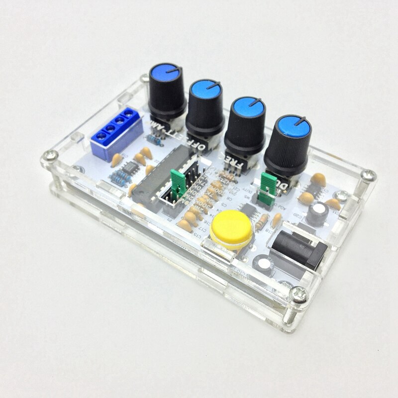 Max 038 signalgenerator diy kit 1hz-20 mhz funktionsgenerator höghastighets op-amp generator sinus / rektangulär / sågtand