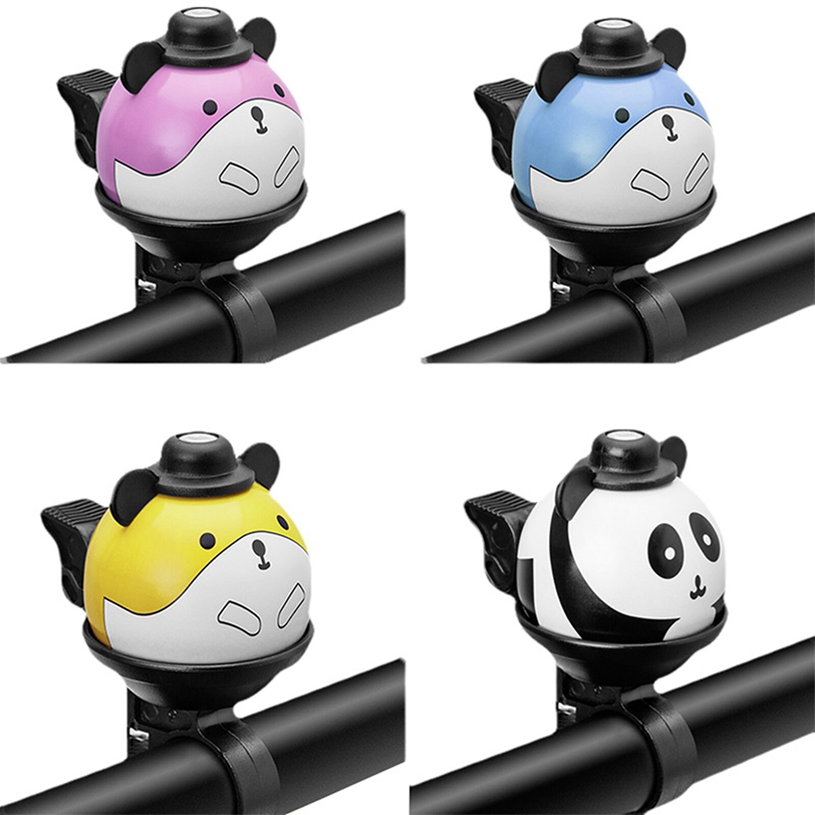 Kids Fietsbel Dier Cartoon Luid Scherpe Fietsen Ring Hoorn Fiets Waarschuwing Veiligheid Politie Sirene Fietsstuur Accessoires