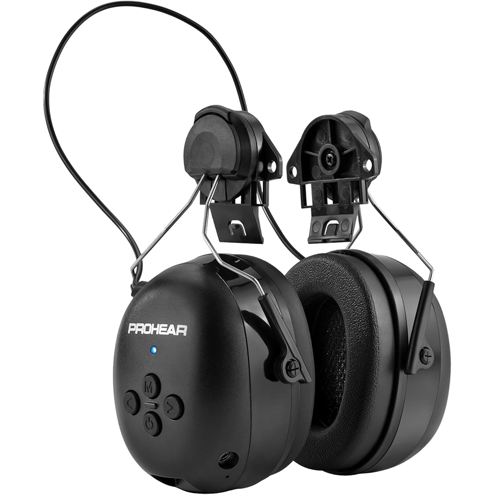 ZOHAN Bluetooth Elektronische Ohrenschützer Gehörschutz Kopfhörer Geräuschunterdrückung Gehörschutz für Schutzhelm ARC Schienenmontage: Default Title