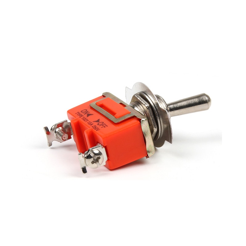1 PC SPST 12mm Waterproof Switch On-Off Miniature Toggle Switches 15A 250V