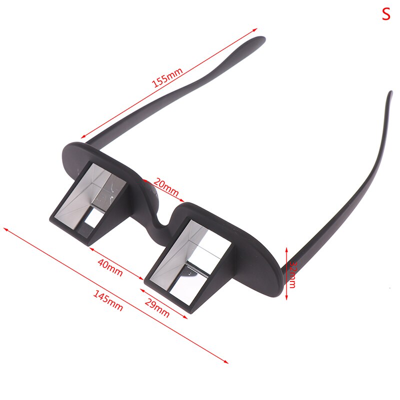 Lazy Periscope Horizontal Reading Sit View Glasses Bed Prism Spectacle: S