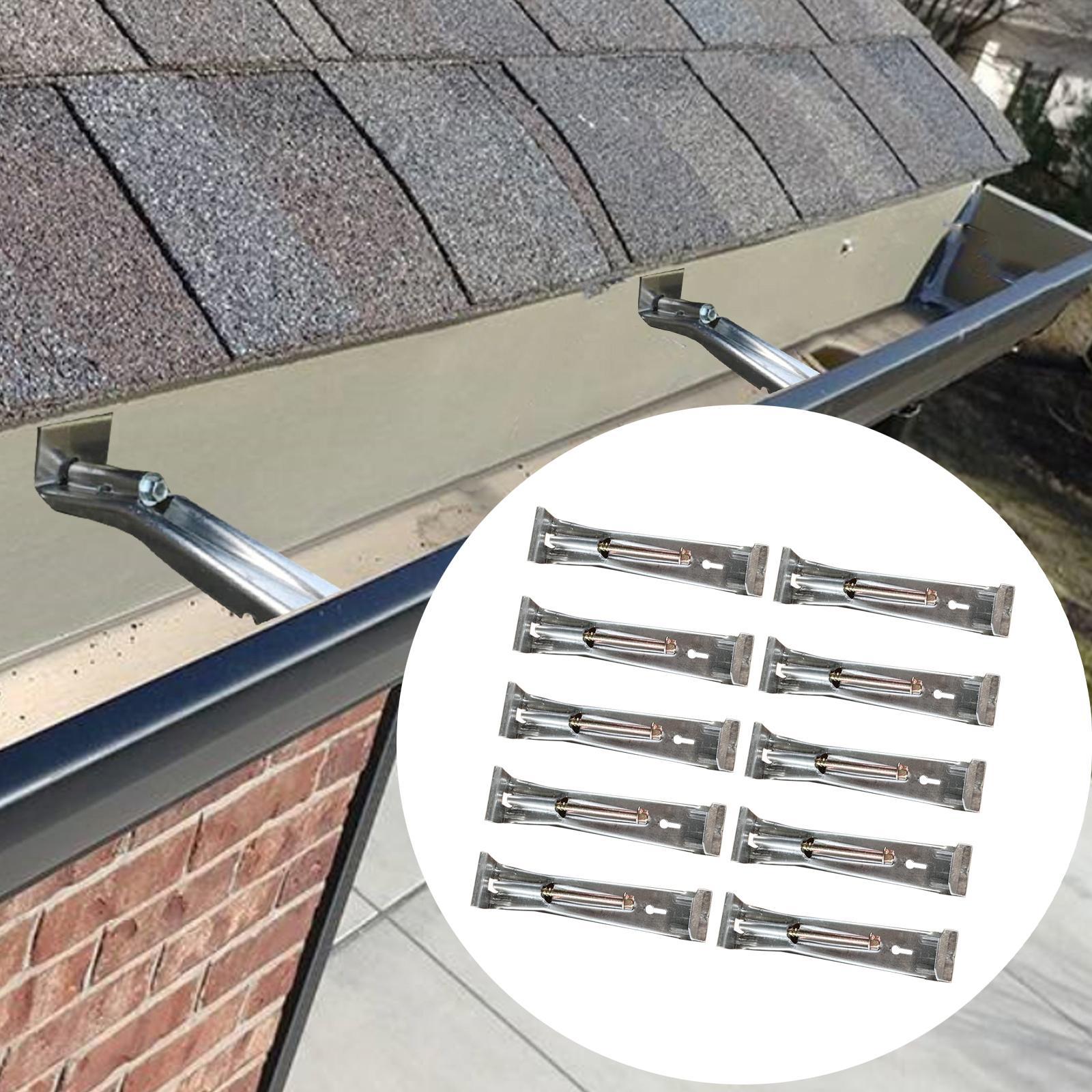 10Pcs Gutter Hangers 5 inch Easy Install Accessori... – Grandado