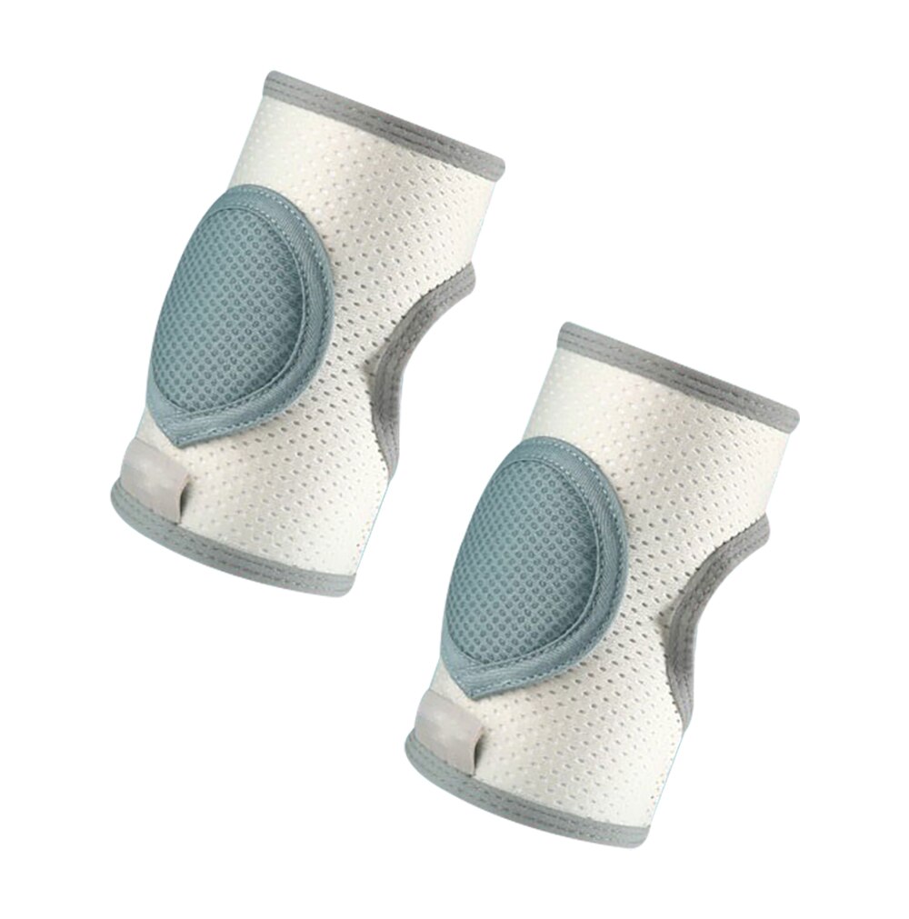 Accesorios de seguridad para bebé, coderas antideslizantes para niño pequeño, rodilleras con sonrisa, rodillera protectora, calentador de piernas para niña y niño: Verde