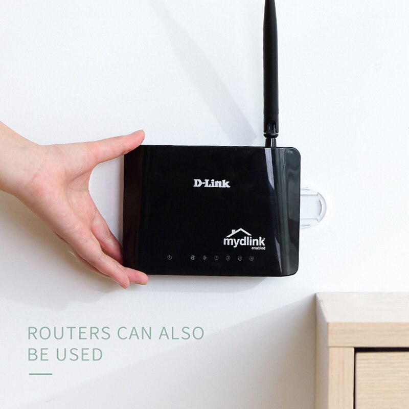 Self-Adhesive Desktop Socket Fixer Cable Organizer Seamless Punch-free Plug Sticker Holder Wall Fixer Power Strip Holders