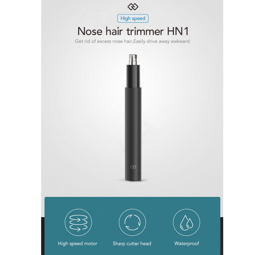 Mini Electric Nose Hair Trimmer Ear Hair Shaver Clipper HN1 Sharp Blade Body Wash Portable Minimalist Waterproof