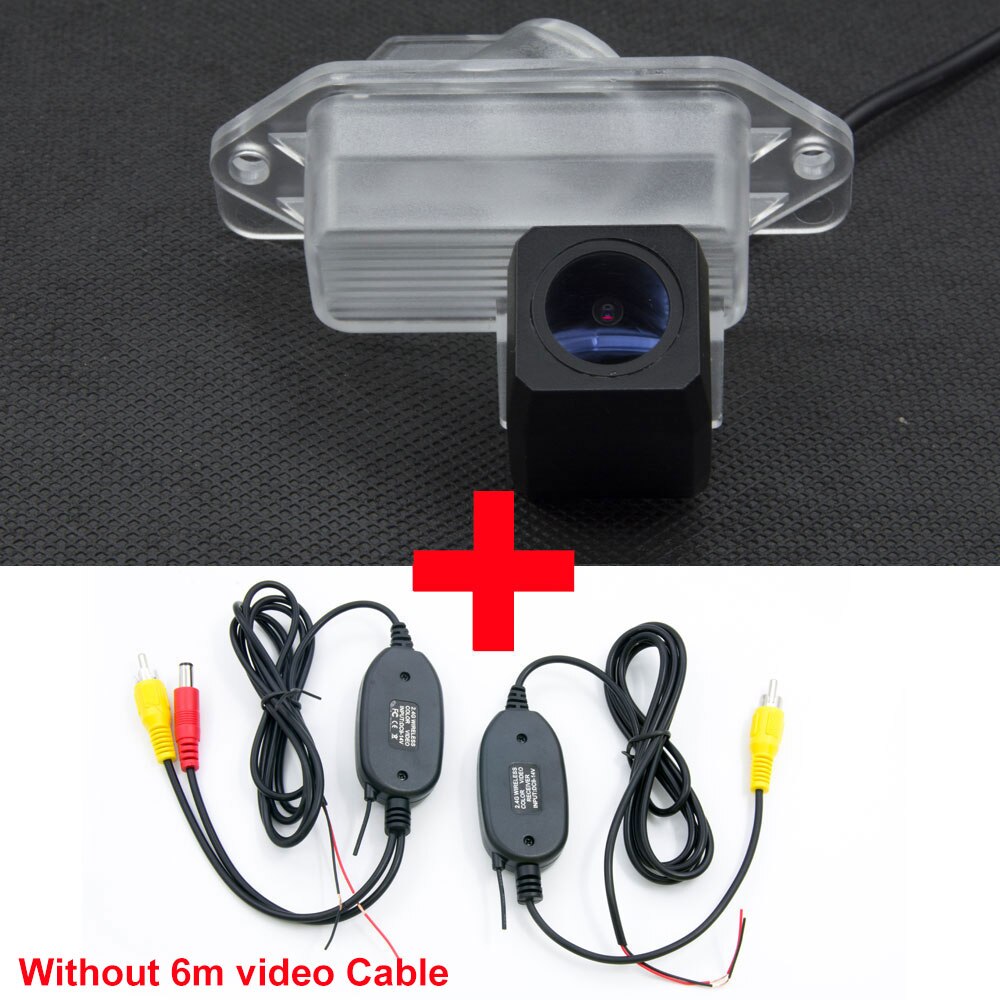 Reverse Camera Full HD 1280*720 Car Parking Rear view Camera for Mitsubishi Lancer EX Pajero io Car Camera: Camera with wireless / Trajectory Tracks