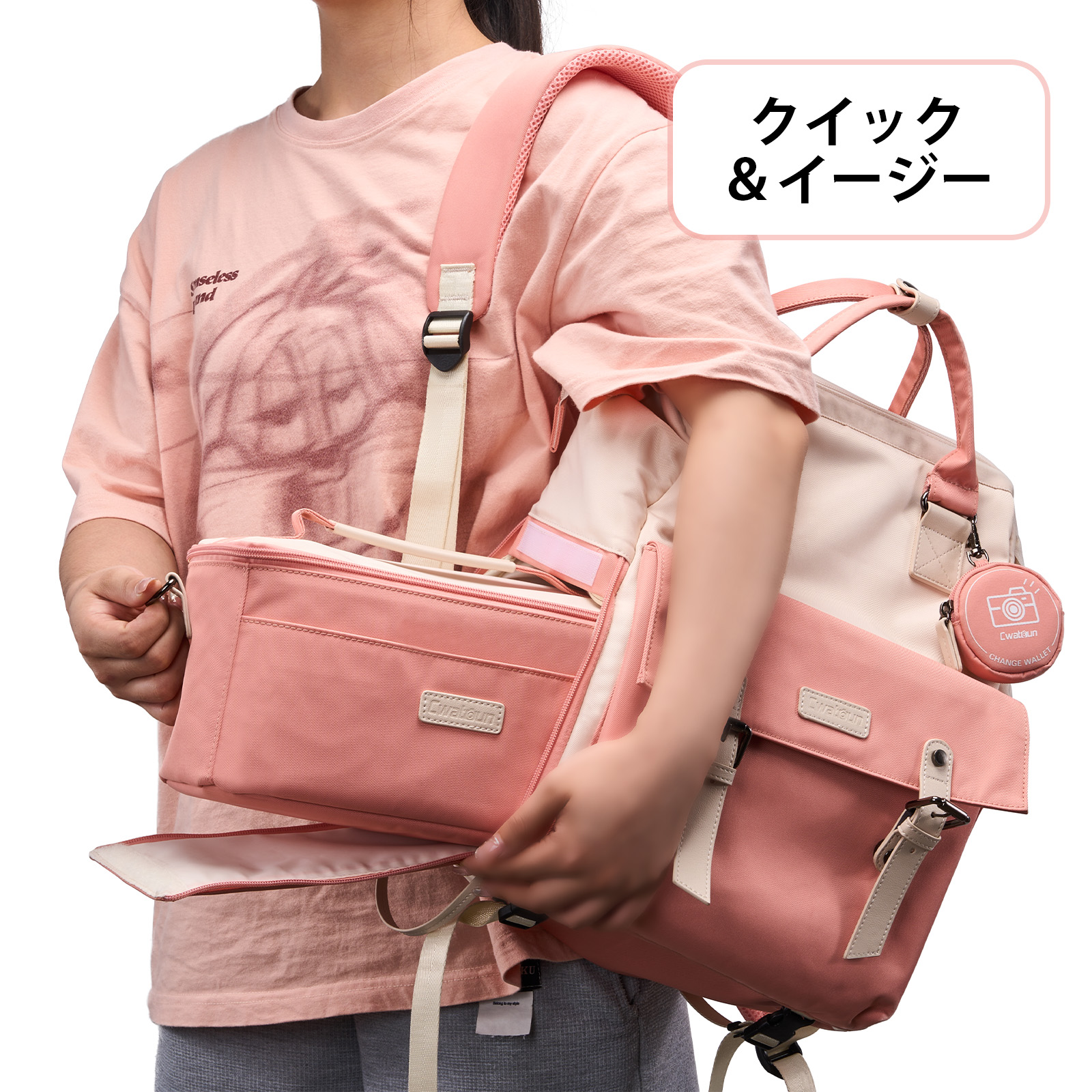 Camera bag backpack large capacity camera bag waterproof storage double shoulder camera backpack single lens reflex camera bag