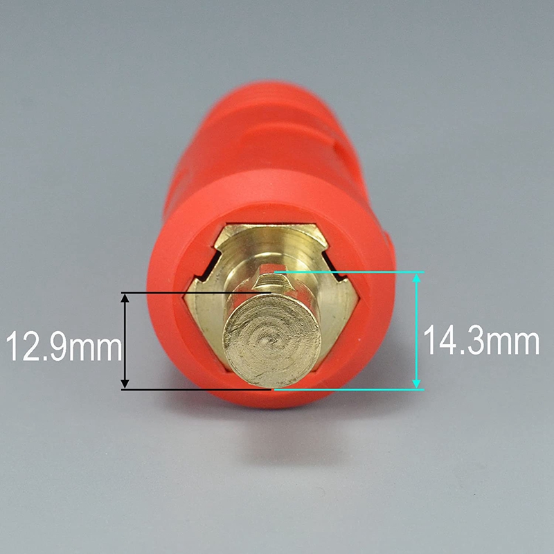 Connecteurs de câble à souder TIG-fiches et prises DKJ35-50 & DKZ 35-50 Dinse raccord rapide
