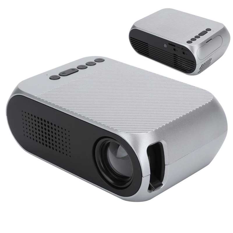 home theater sound system Mini Projector Silver Micro Portable 1080P LED Multi-Function for Home Theater 100-240V home cinema