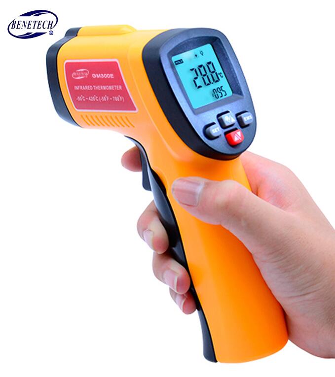 BENETECH Digital thermometer gun non contact infrared thermometer temperature gun ir thermometer industrial GM320~GM900: GM300E