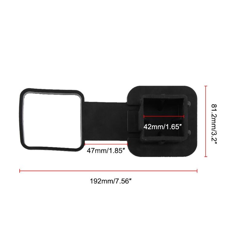 Universal Trailer Hitch Tube Cover Plug Cap Insert Receivers Class Multipurpose G6KC