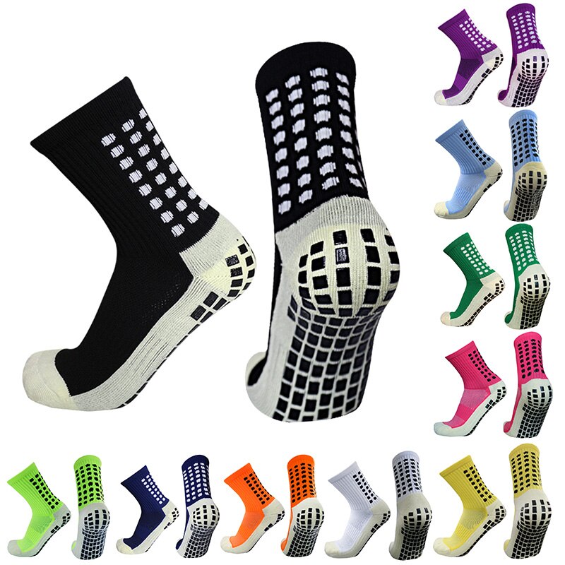Anti-slip Soccer Socks Men Women Outdoor Sport Grip Football Socks antideslizantes de futbol