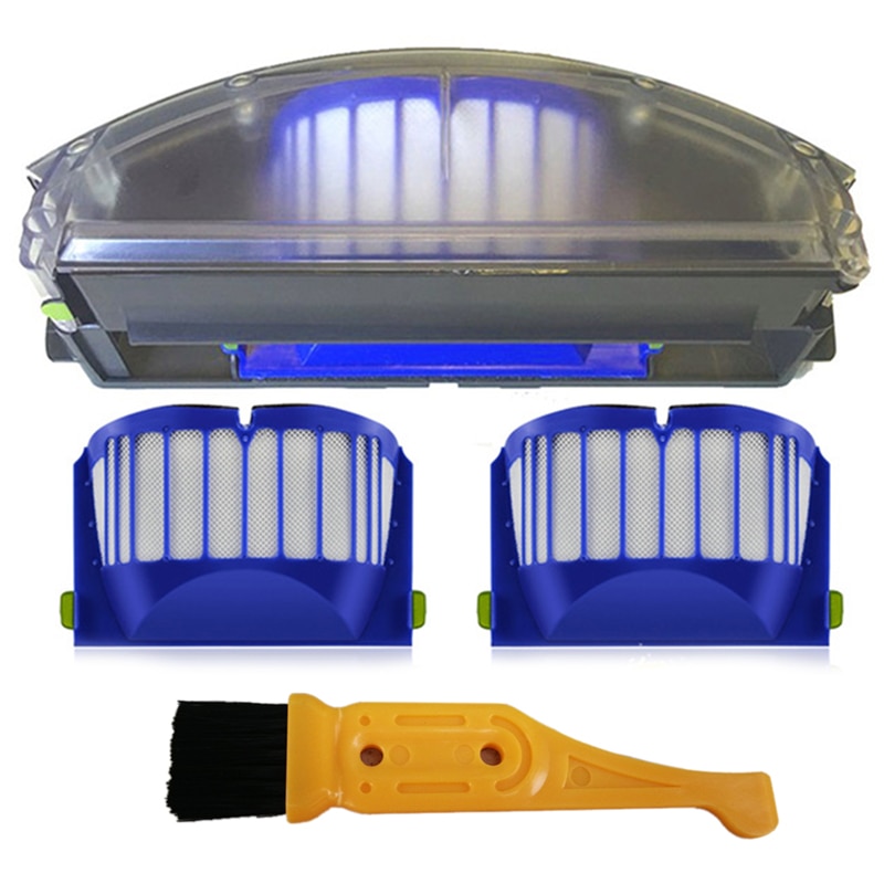 For Irobot Roomba 500 600 Series Aero Vac Dust Bin Filter Aerovac Bin Collector 510 520 530 535 540 536 531 620 630 650