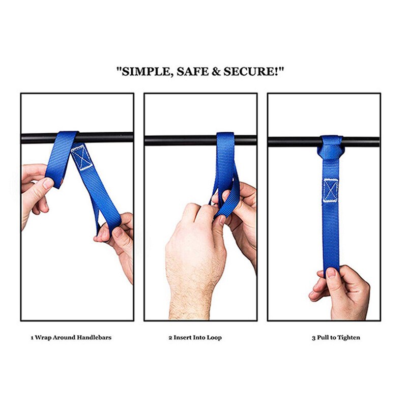 1Pc Nylon Wrap Rope Band Strap Soft Luggage Bandage Towing Ropes Motorcycle Car Tie Downs Stowing Tidying Hauling Belt Straps