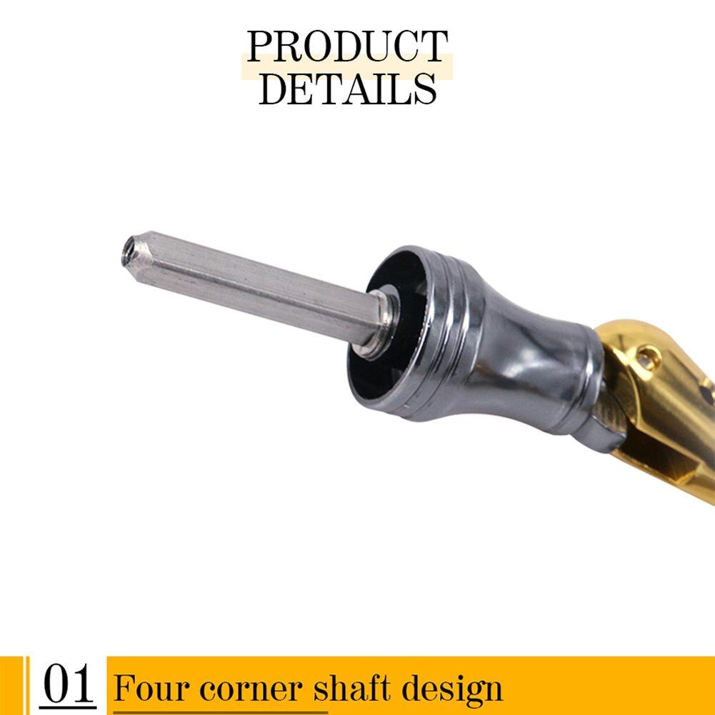 DEUKIO Fishing Reels Rocker Arm Spinning Reel Handle Stainless Steel Metal Handle Anti-slip NASCI SAHARA SEDONA